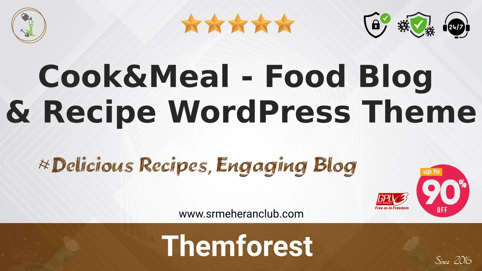 Cook&Meal – Food Blog & Recipe WordPress Theme