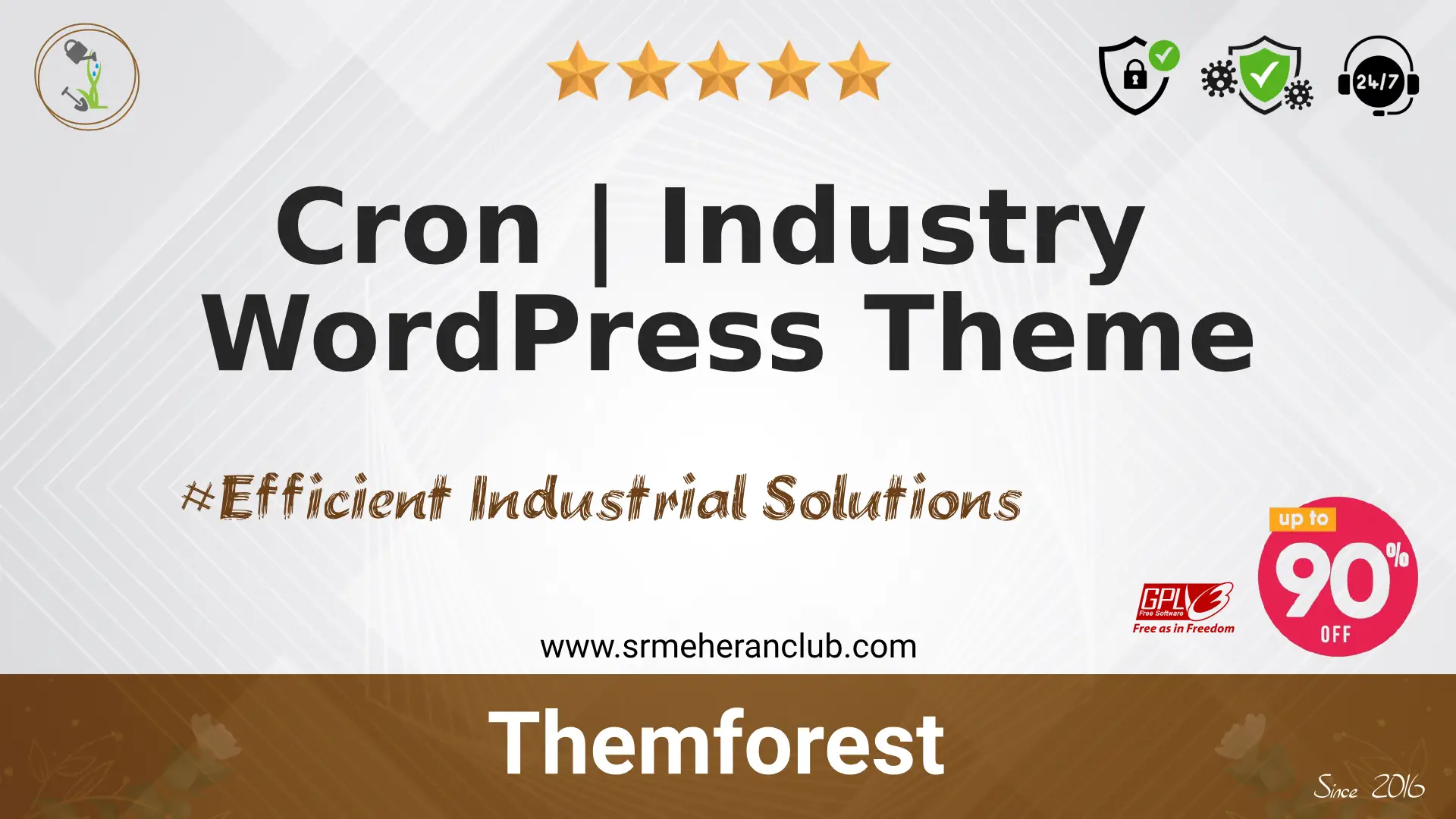 Cron | Industry WordPress Theme — Theme by Themeforest