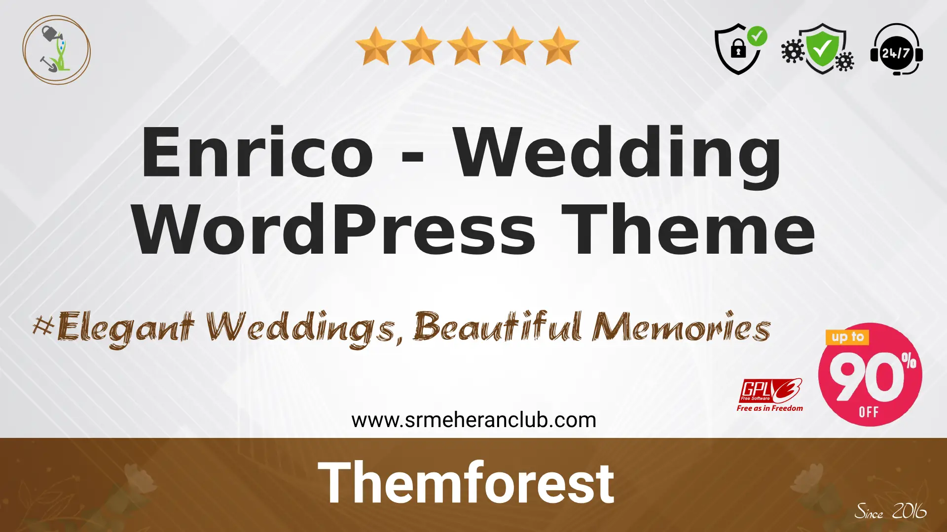 Enrico – Wedding WordPress Theme