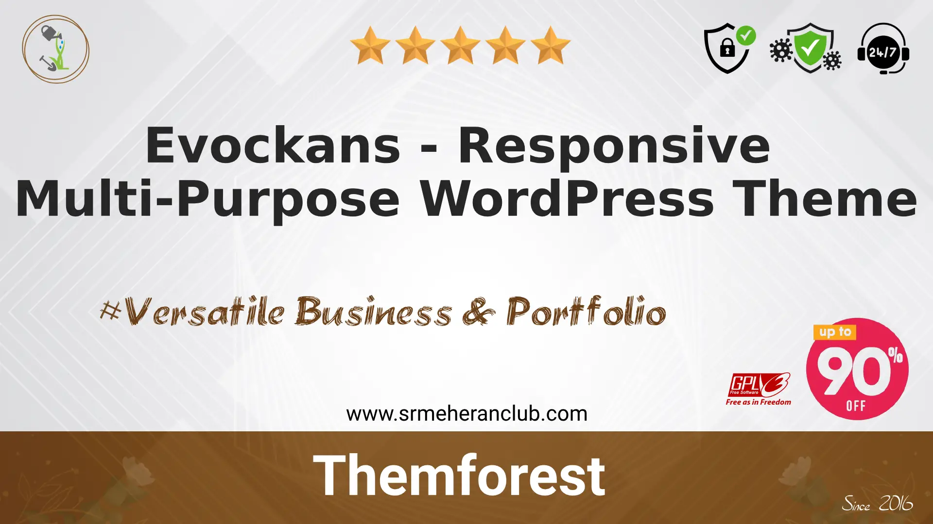 Evockans – Responsive Multi-Purpose WordPress Theme — Theme by Themeforest