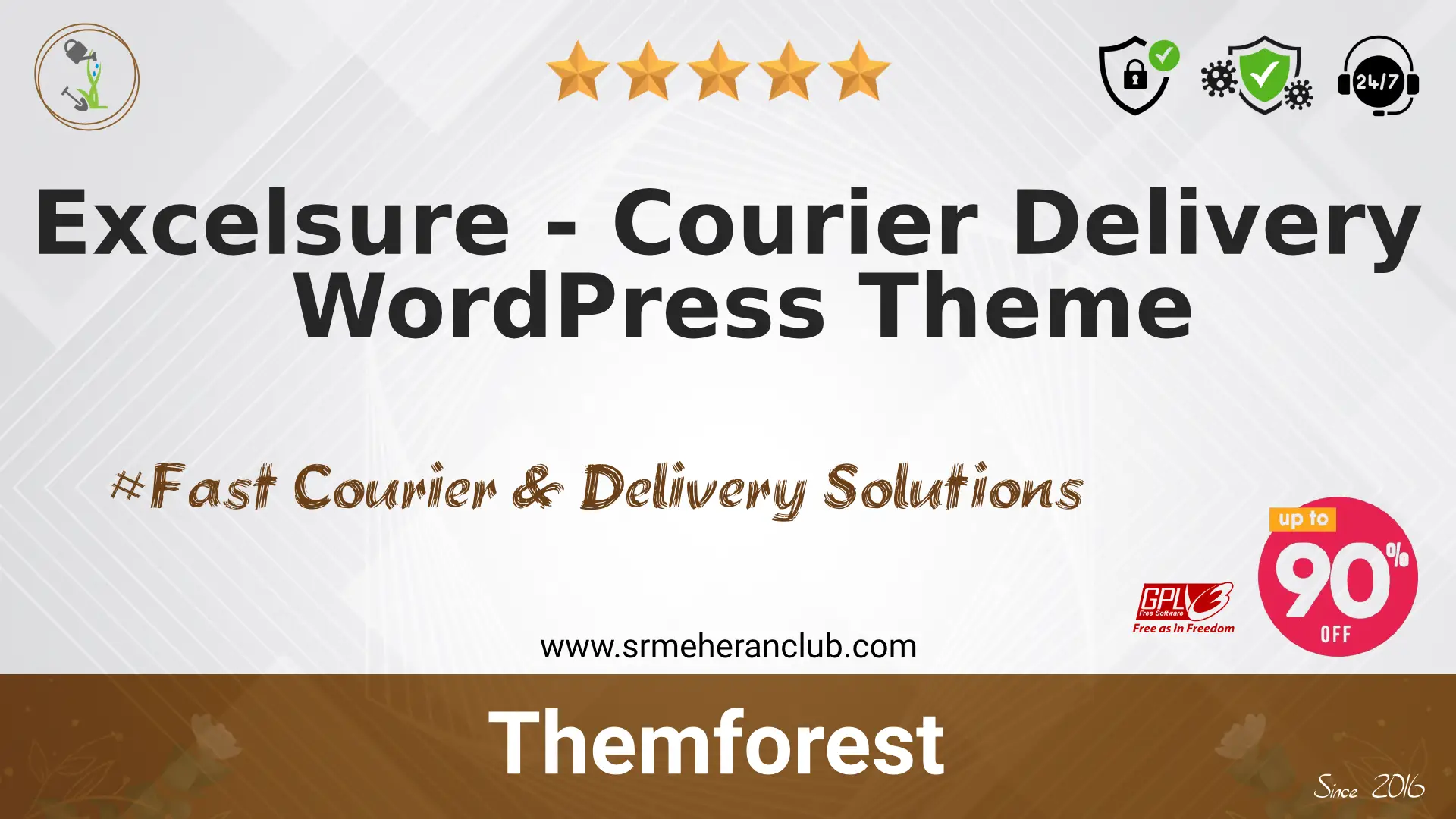 Excelsure – Courier Delivery WordPress Theme — Theme by Themeforest
