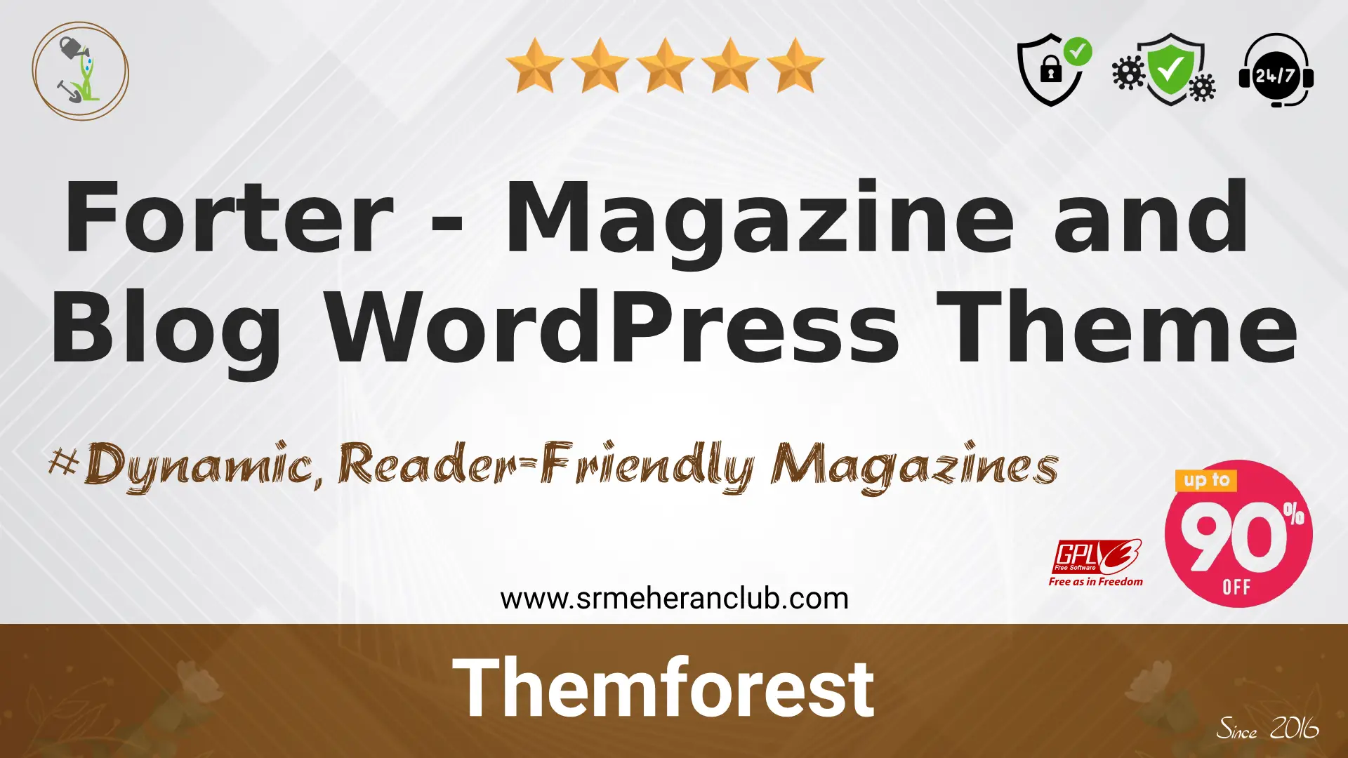 Forter – Magazine and Blog WordPress Theme — Theme by Themeforest