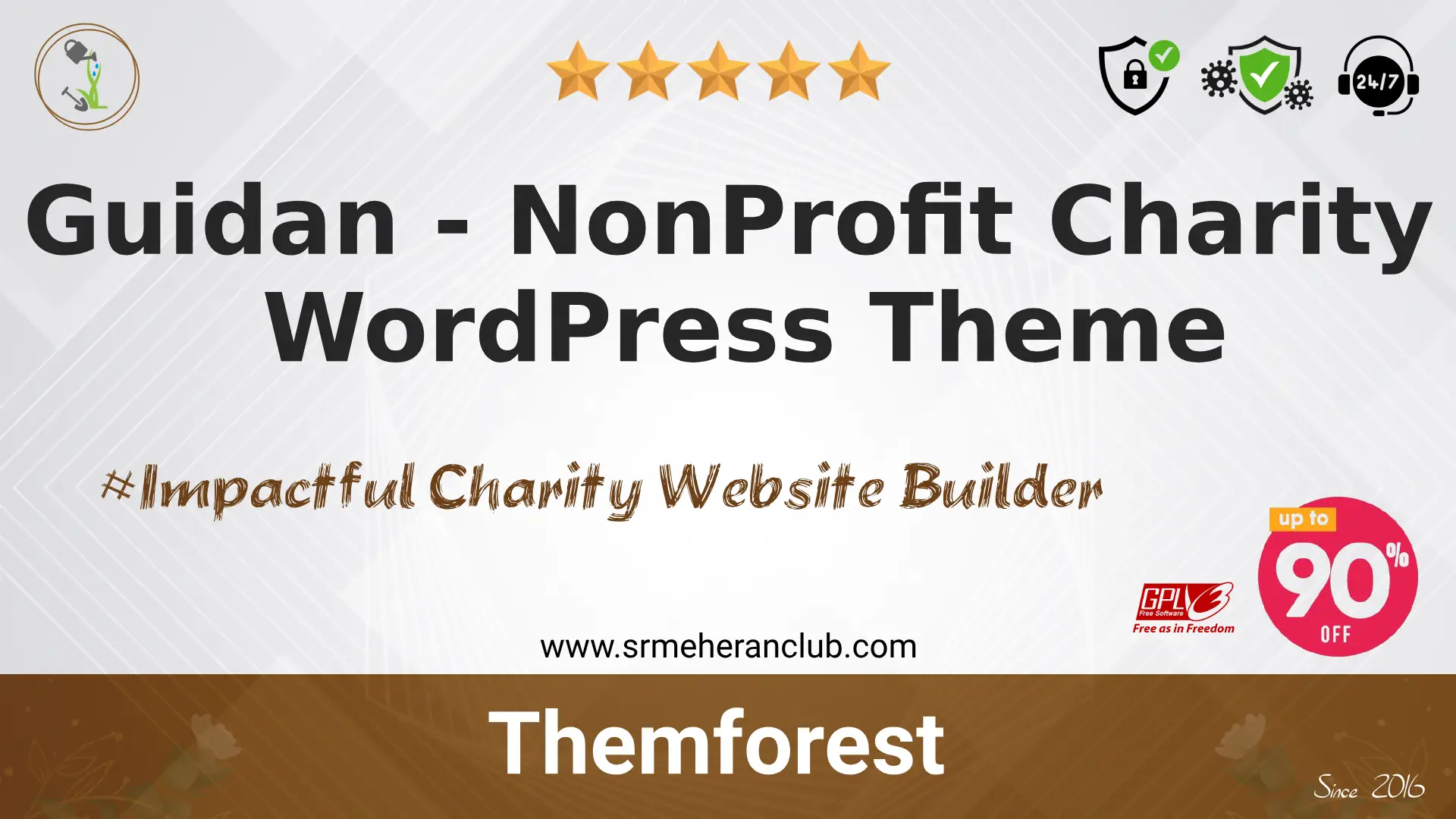 Guidan – NonProfit Charity WordPress Theme — Theme by Themeforest