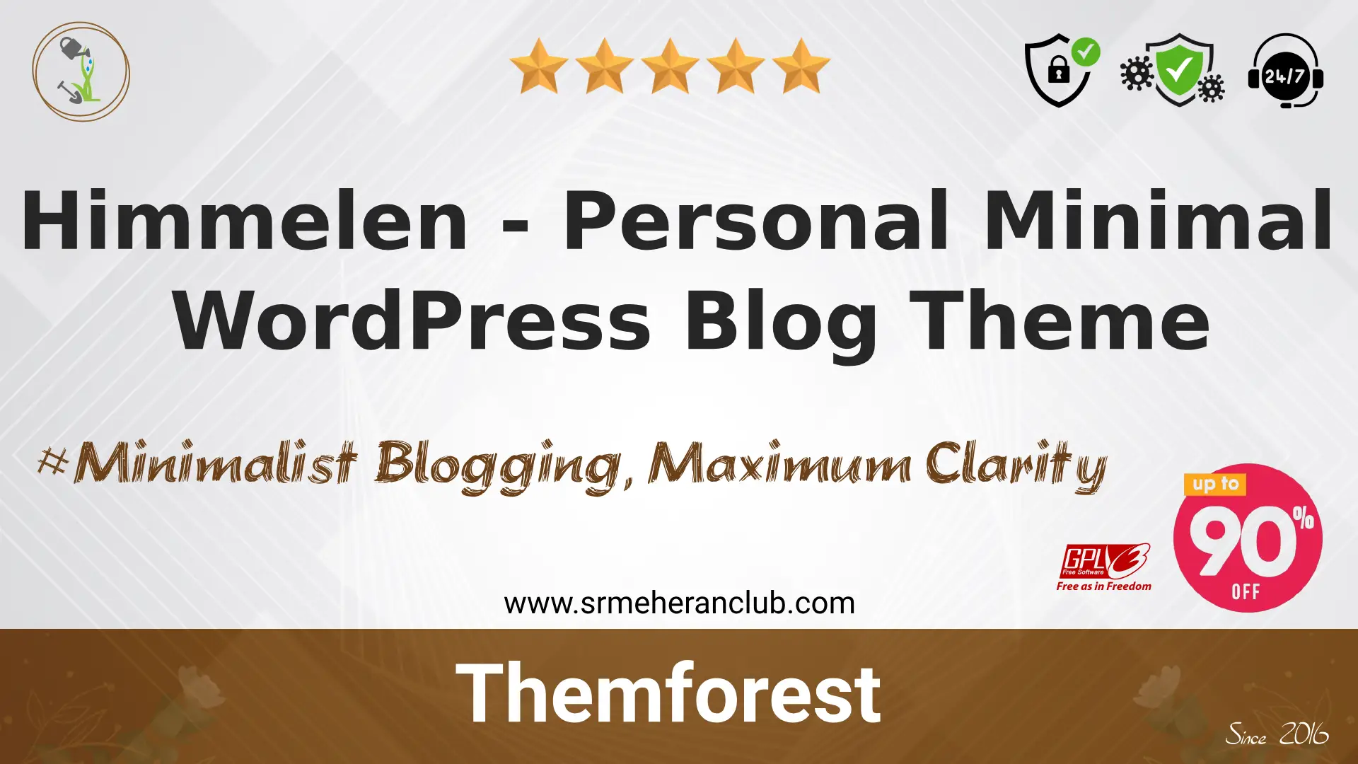 Himmelen – Personal Minimal WordPress Blog Theme — Theme by Themeforest