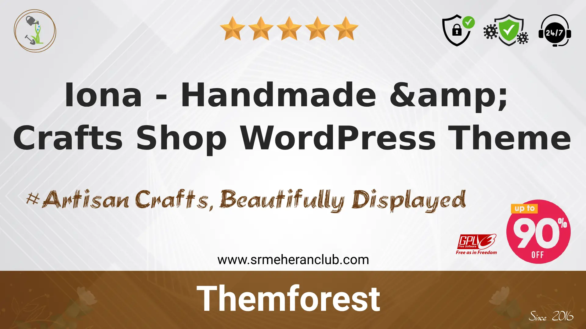 Iona – Handmade & Crafts Shop WordPress Theme — Theme by Themeforest