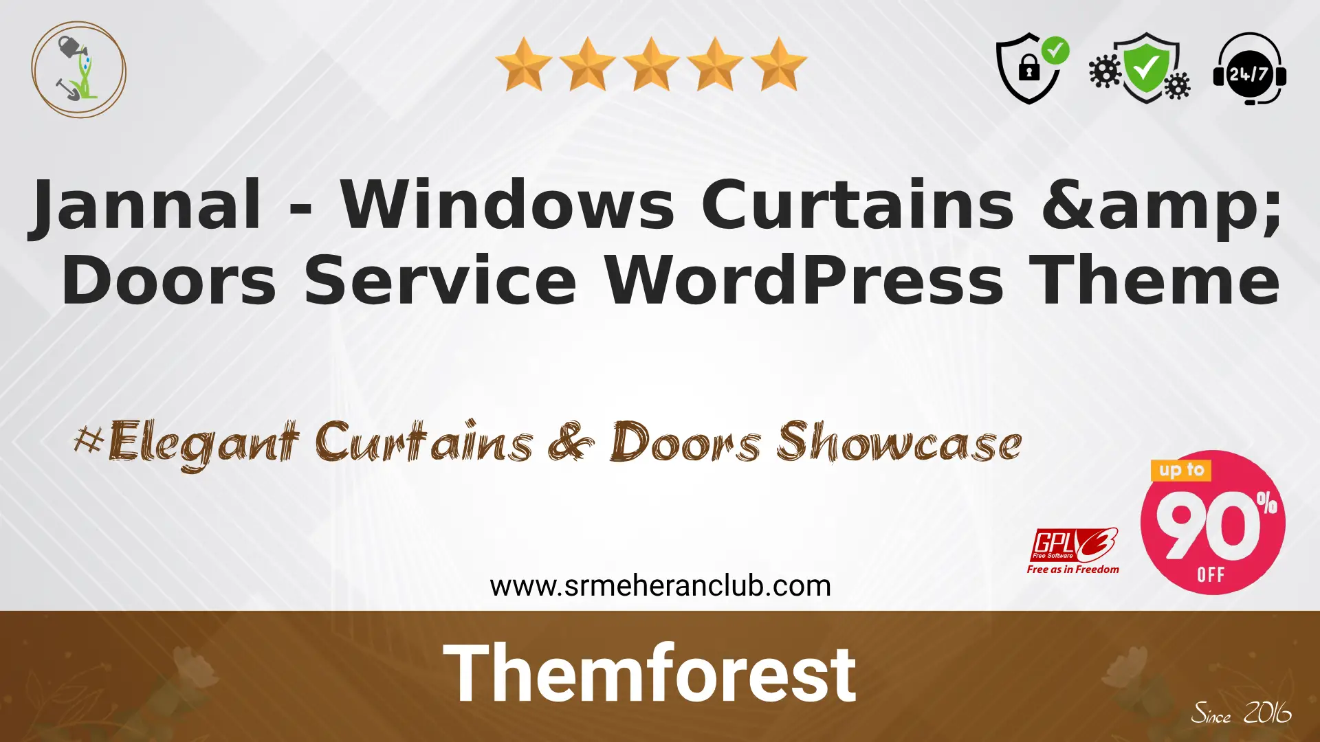 Jannal – Windows Curtains & Doors Service WordPress Theme — Theme by Themeforest