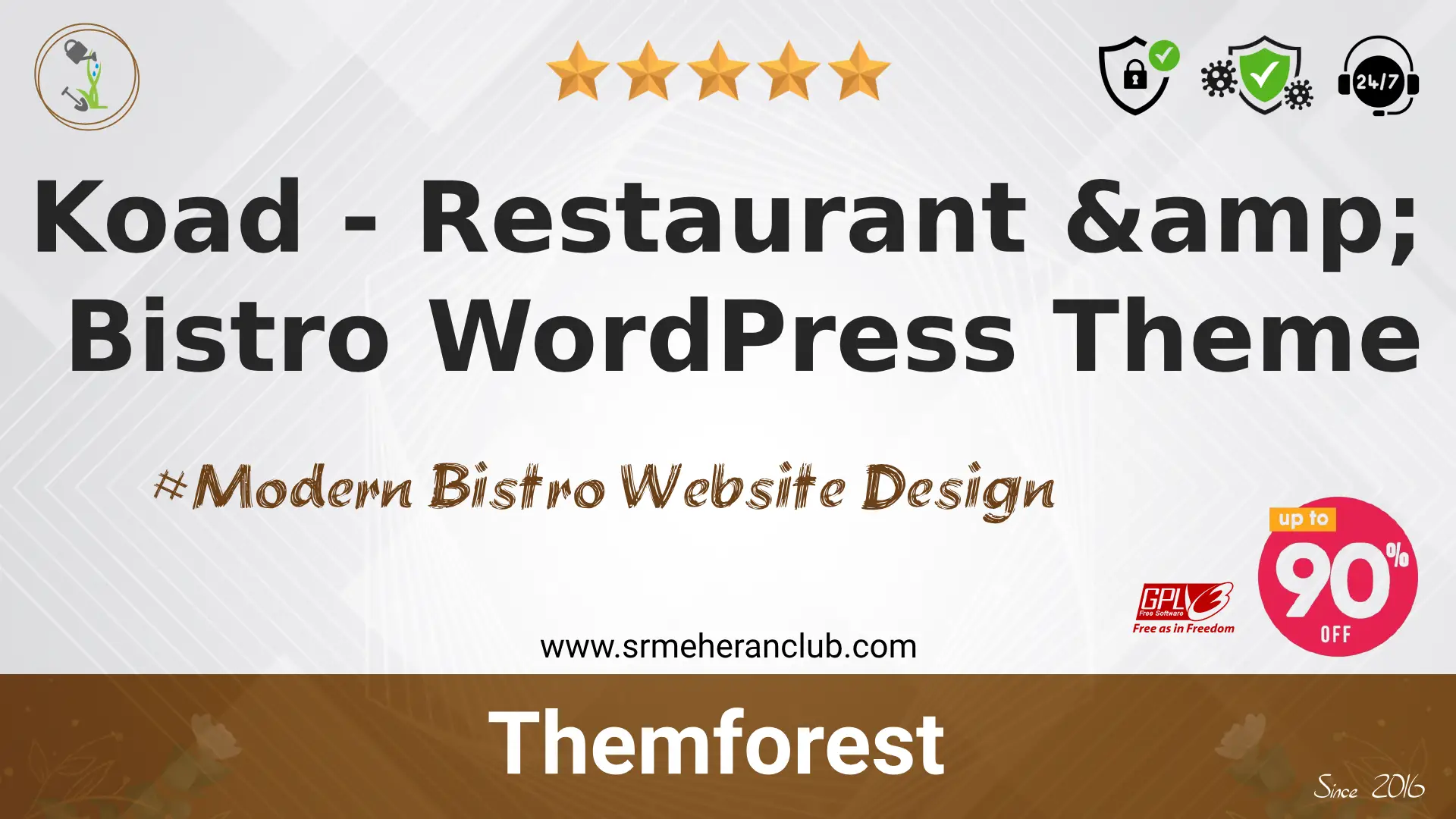 Koad – Restaurant & Bistro WordPress Theme — Theme by Themeforest