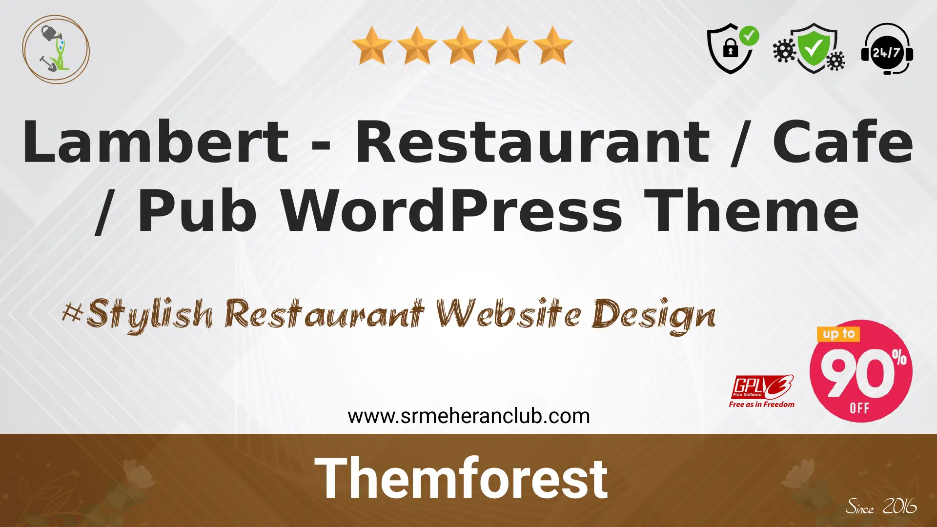 Lambert – Restaurant / Cafe / Pub WordPress Theme