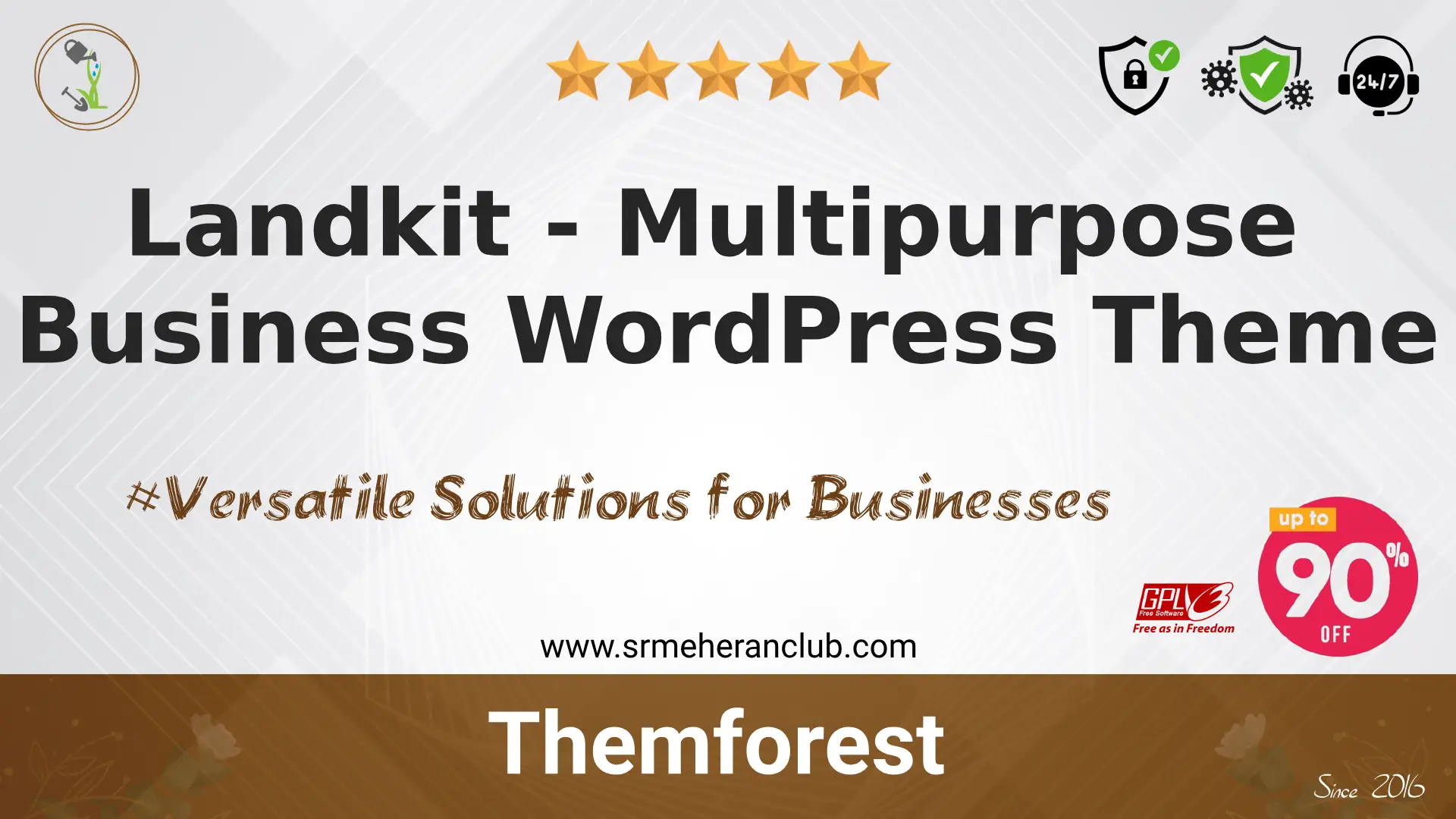 Landkit – Multipurpose Business WordPress Theme — Theme by Themeforest