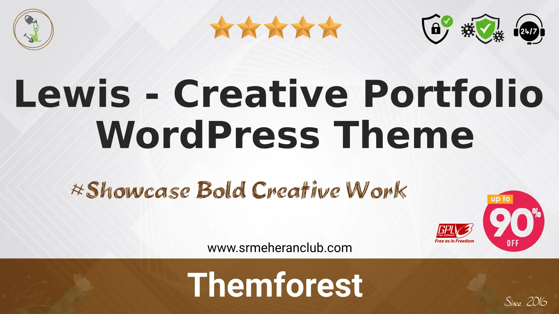 Lewis – Creative Portfolio WordPress Theme — Theme by Themeforest