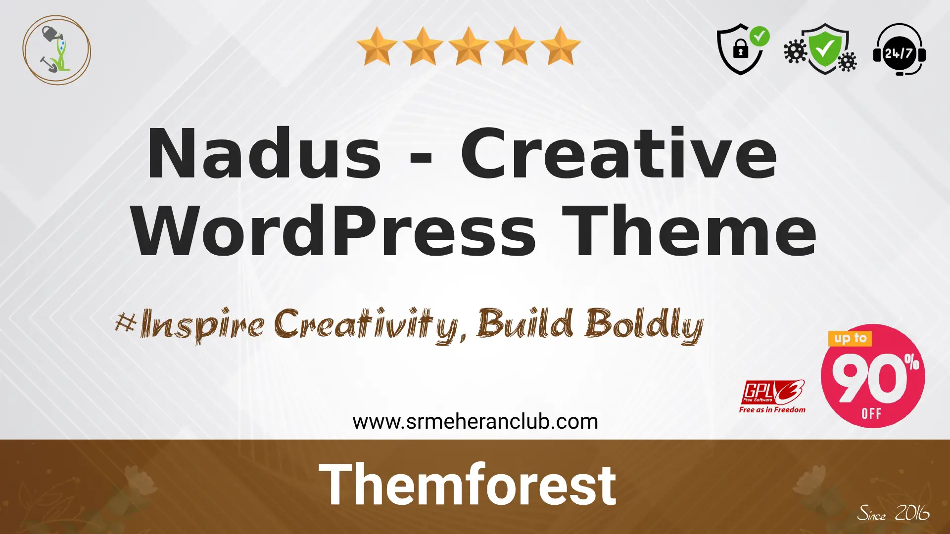 Nadus – Creative WordPress Theme — Theme by Themeforest
