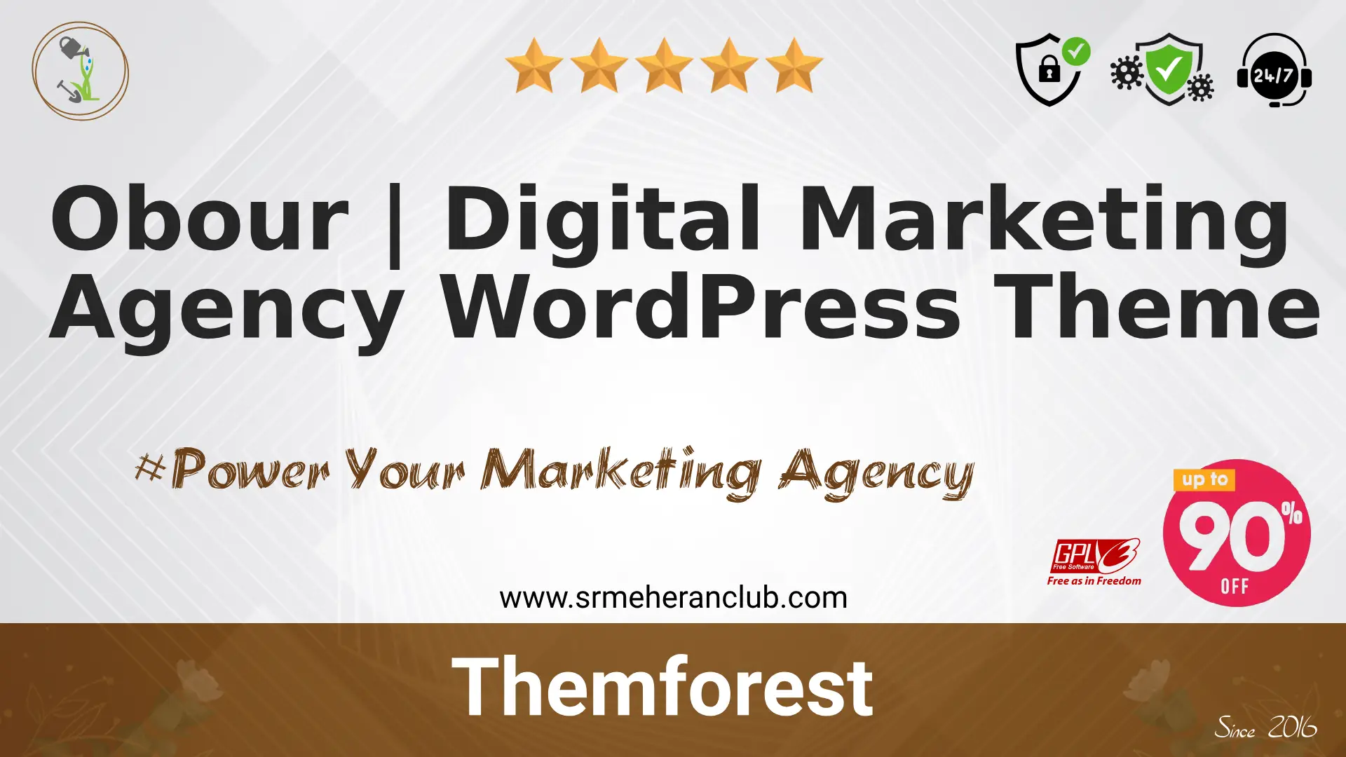 Obour | Digital Marketing Agency WordPress Theme — Theme by Themeforest