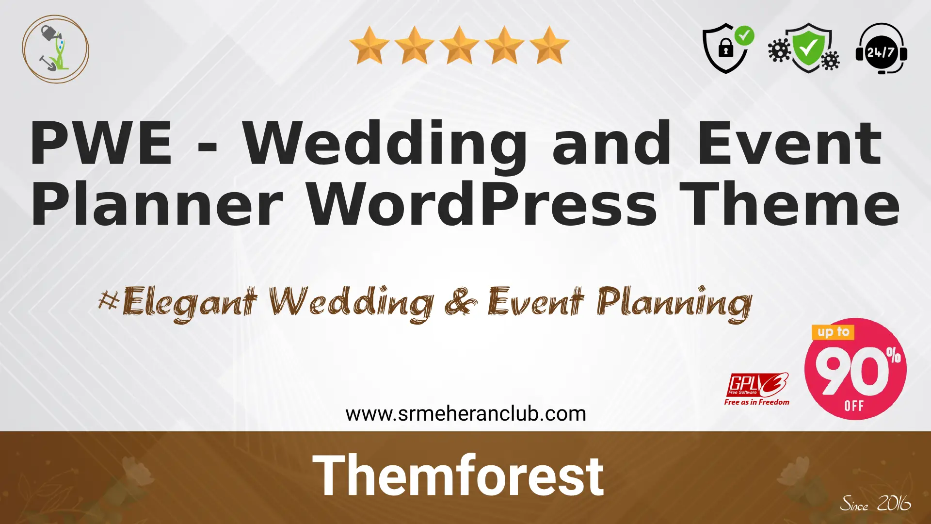 PWE – Wedding and Event Planner WordPress Theme