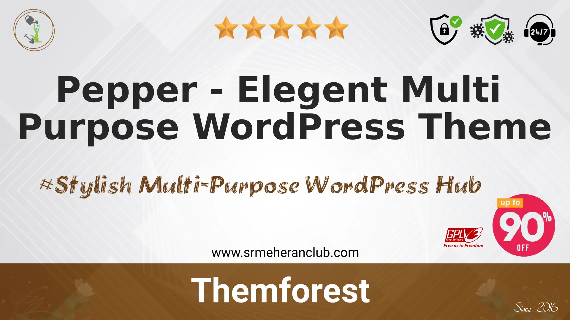 Pepper – Elegent Multi Purpose WordPress Theme — Theme by Themeforest