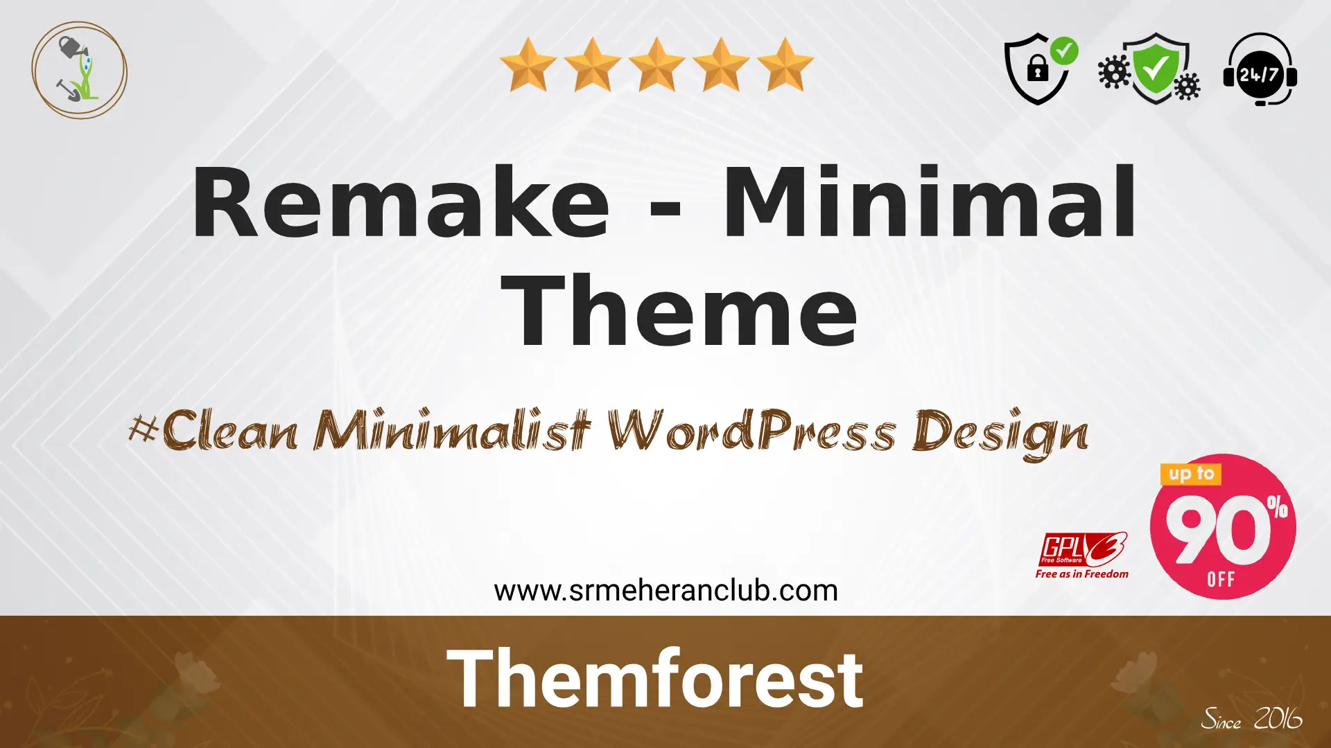 Remake – Minimal Theme — Theme by Themeforest