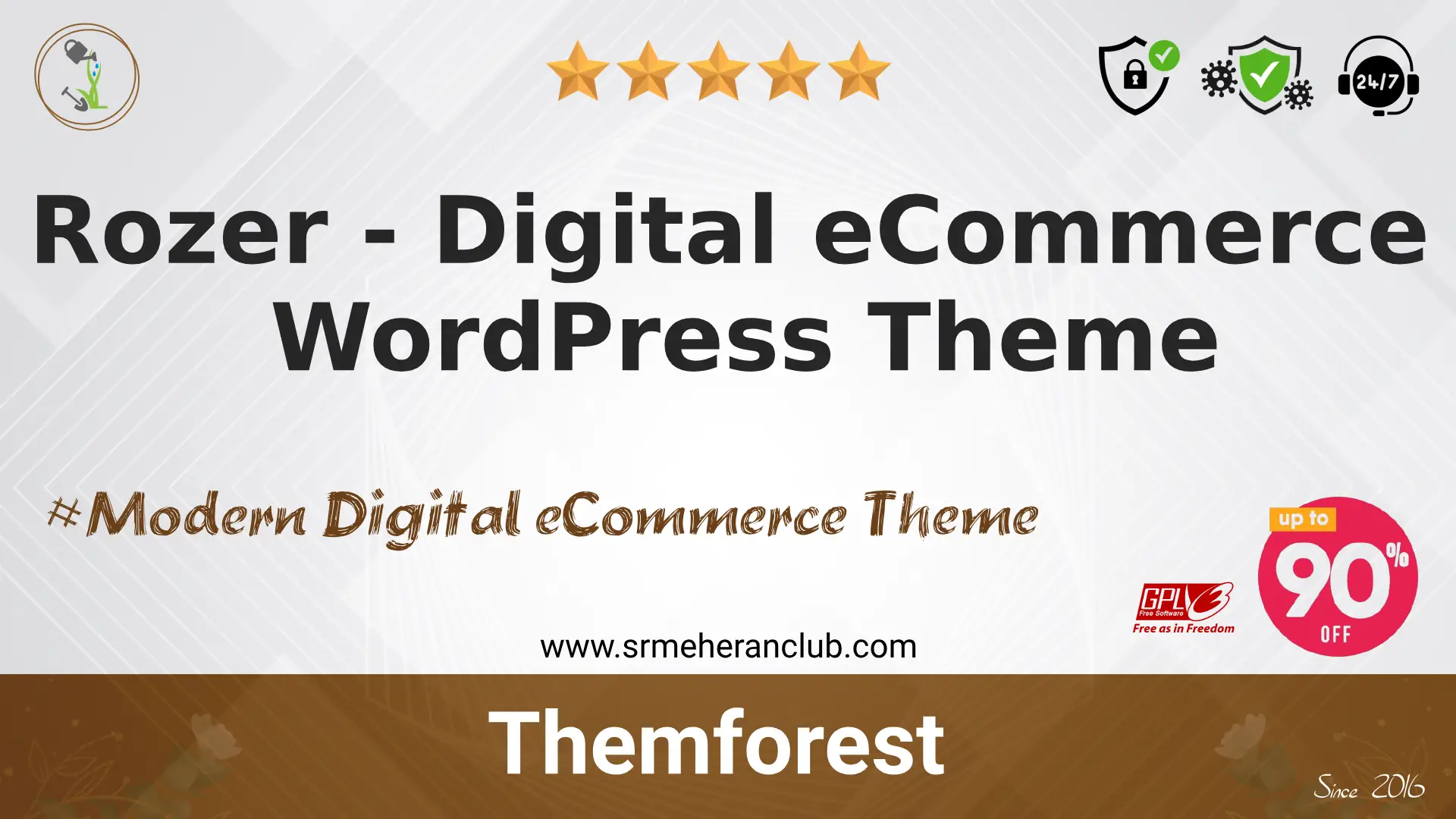 Rozer – Digital eCommerce WordPress Theme — Theme by Themeforest