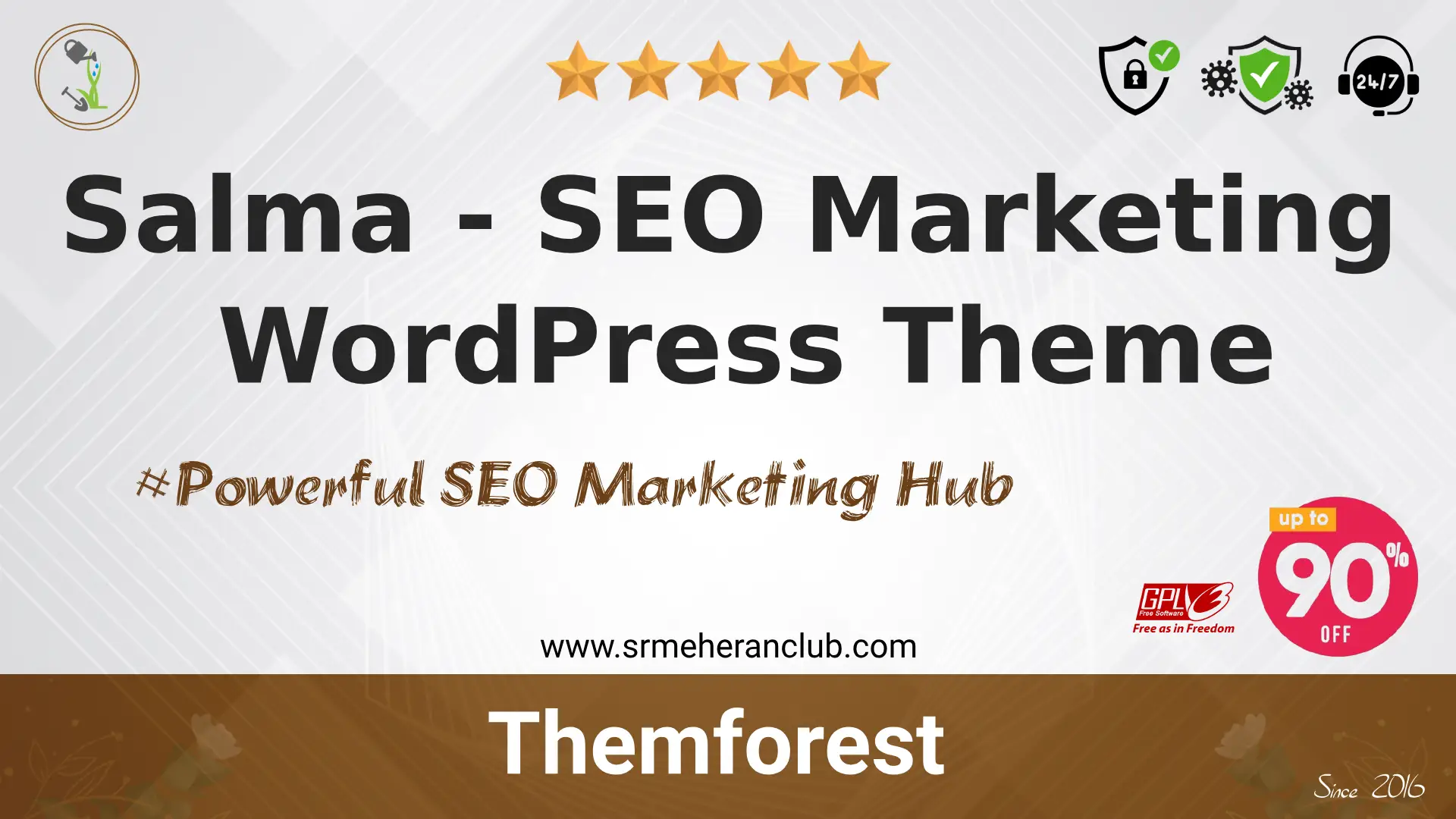 Salma – SEO Marketing WordPress Theme — Theme by Themeforest