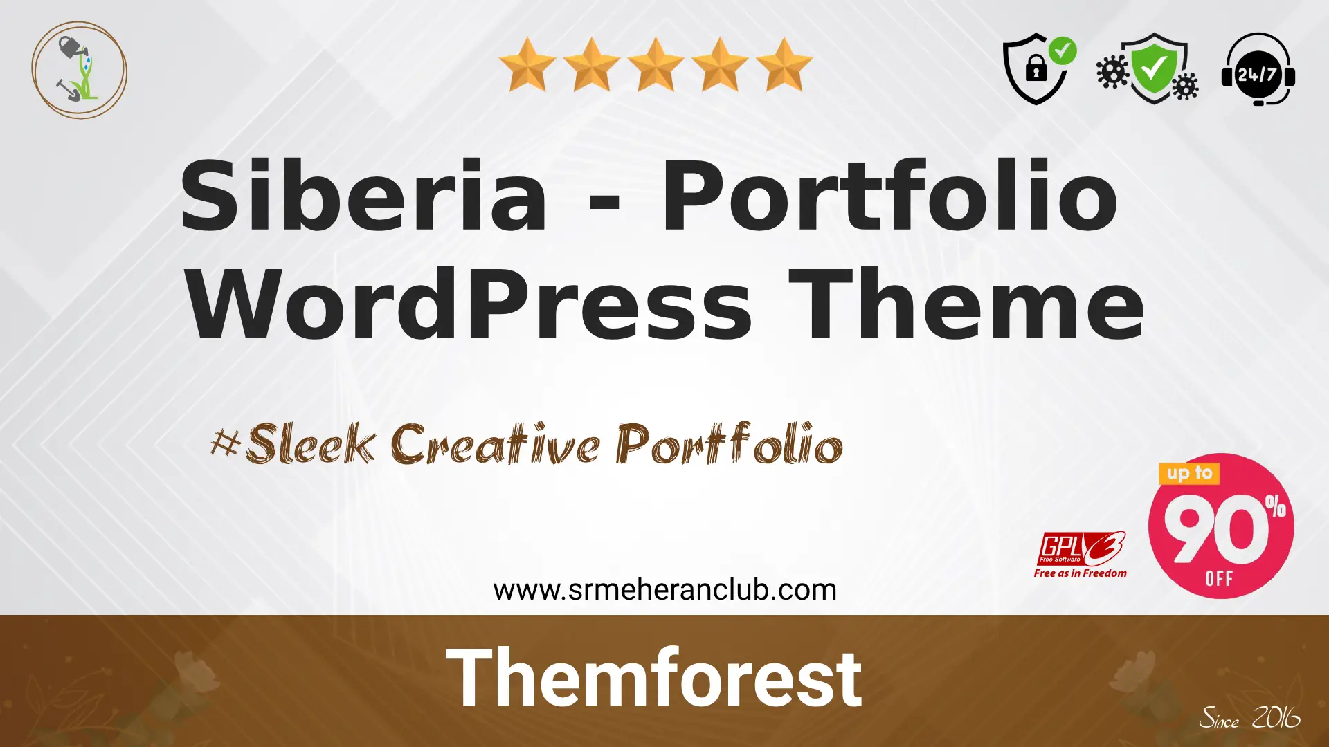 Siberia – Portfolio WordPress Theme — Theme by Themeforest