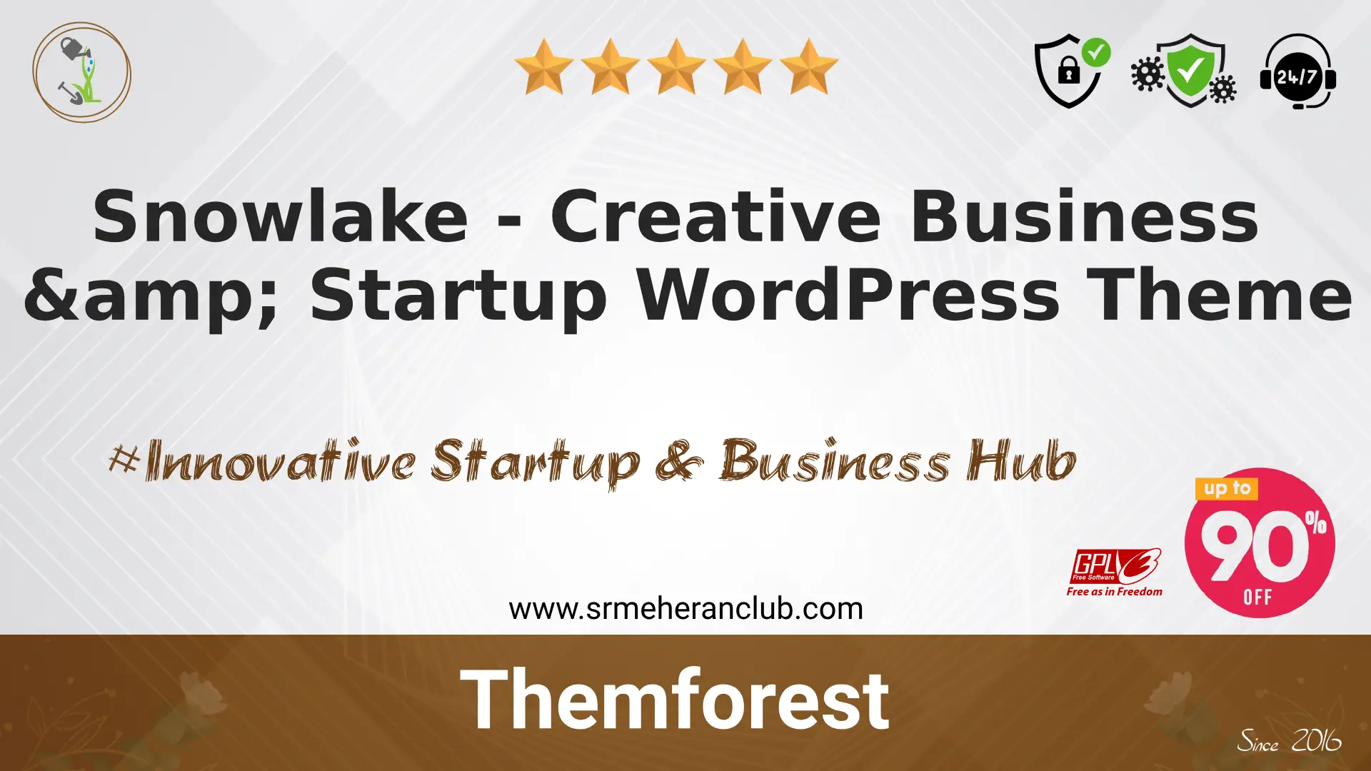 Snowlake – Creative Business & Startup WordPress Theme