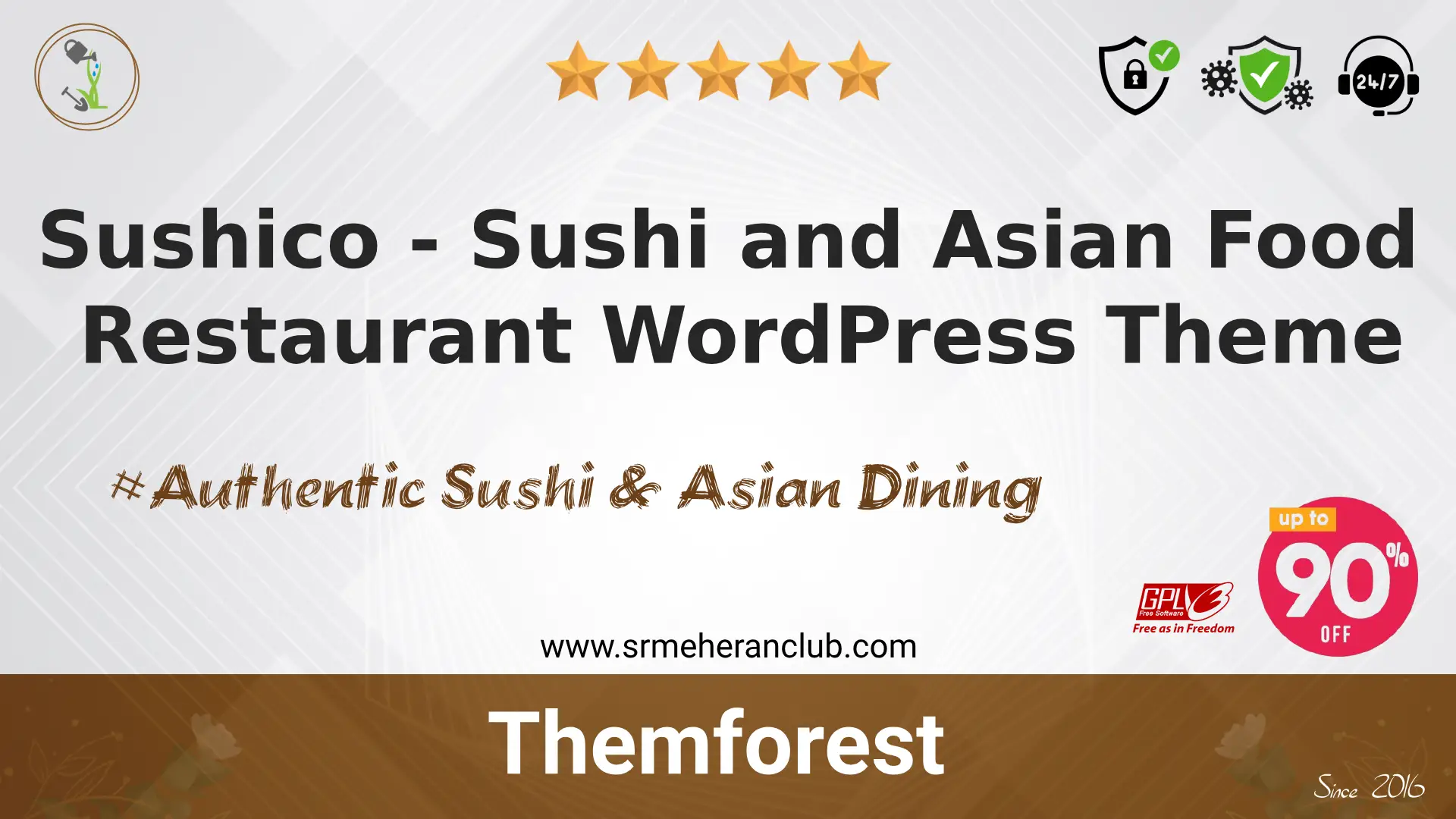 Sushico – Sushi and Asian Food Restaurant WordPress Theme
