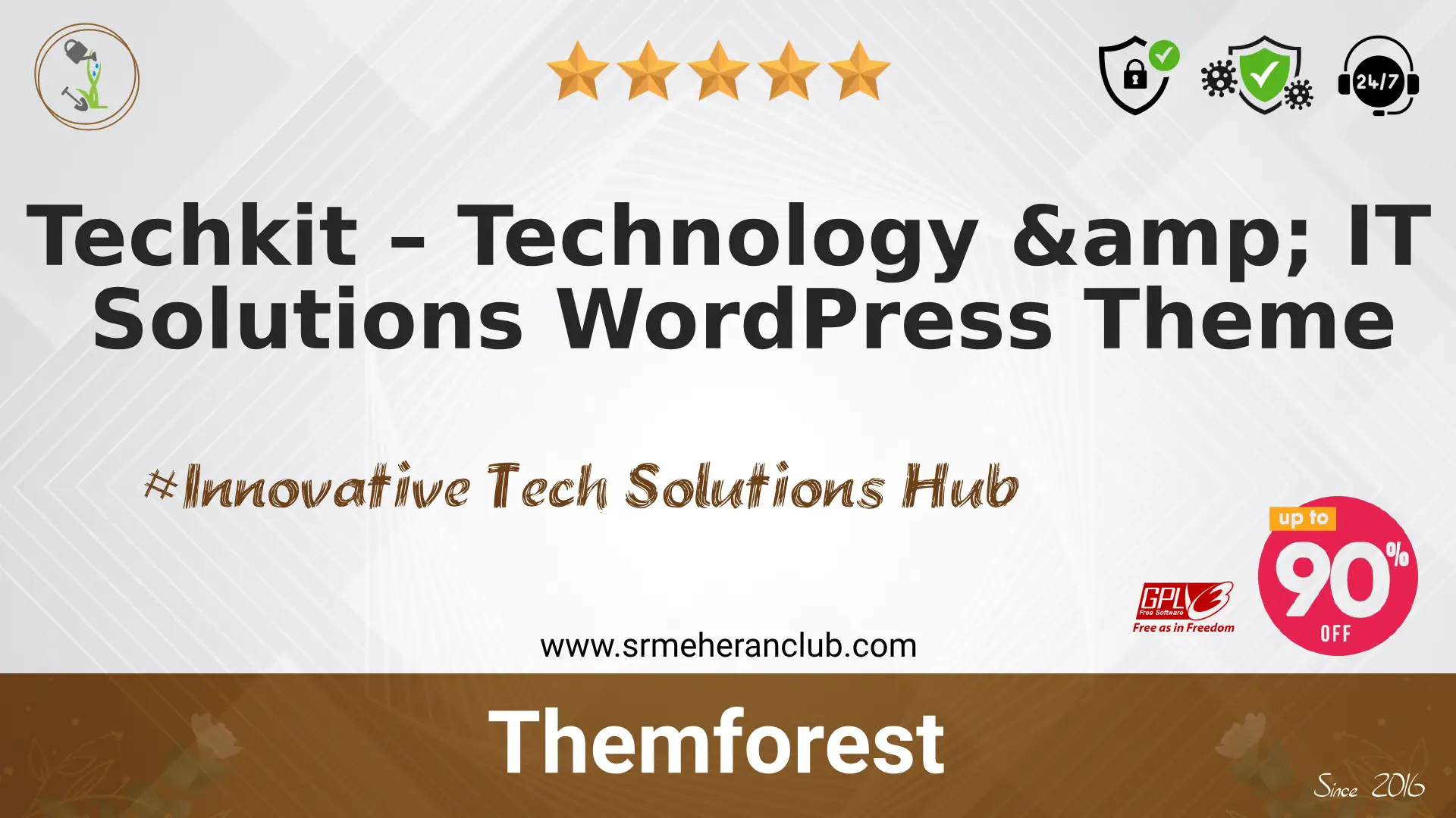 Techkit – Technology & IT Solutions WordPress Theme — Theme by Themeforest