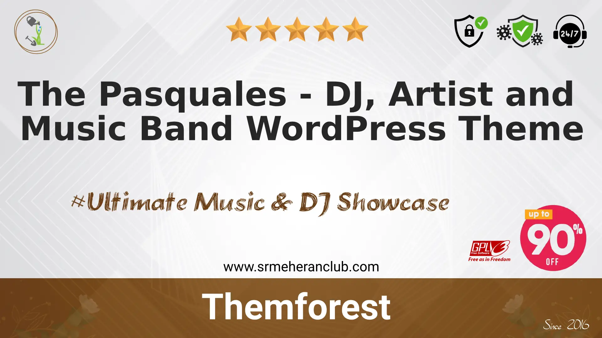 The Pasquales – DJ, Artist and Music Band WordPress Theme — Theme by Themeforest