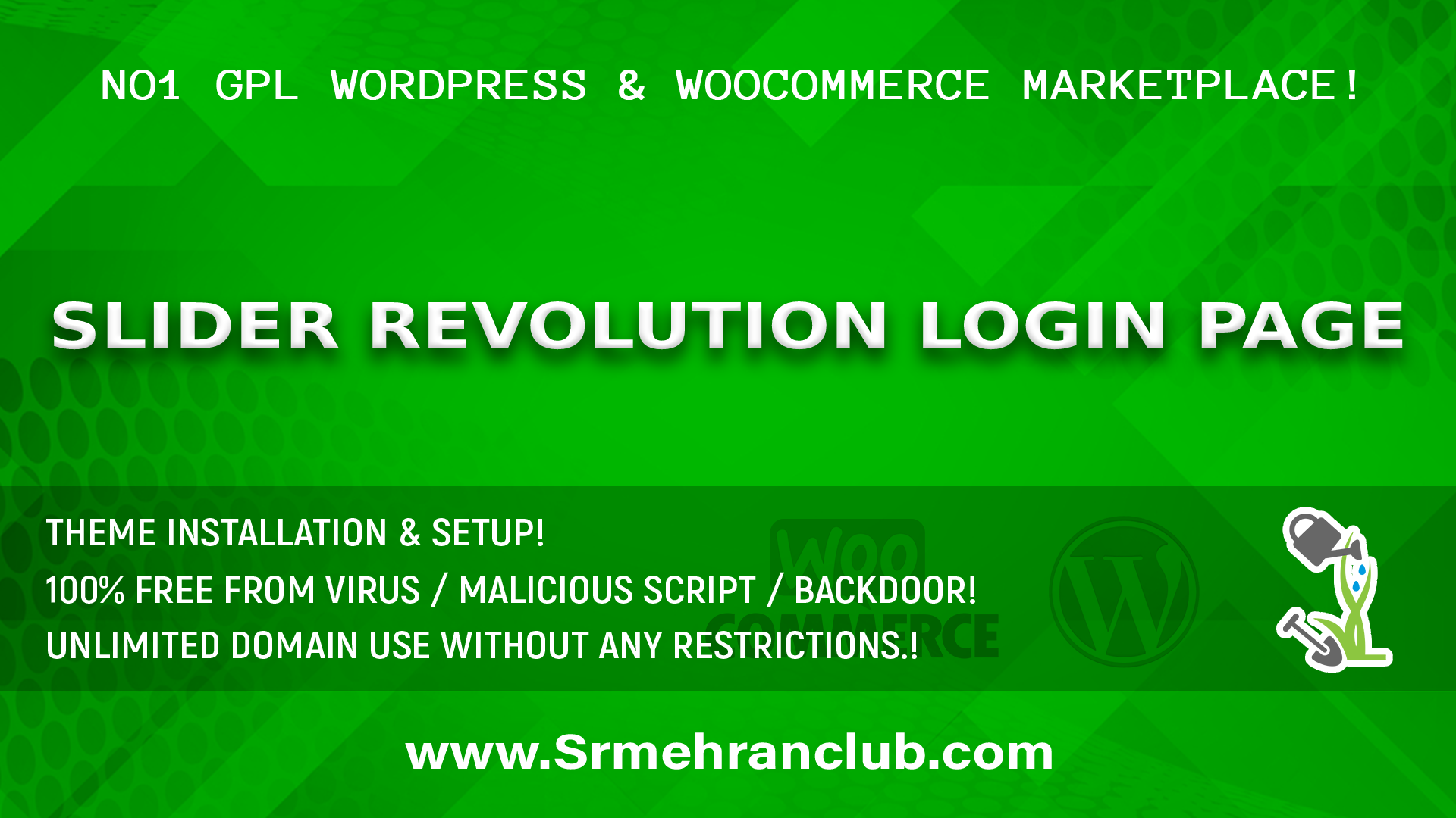 Slider Revolution Login Page