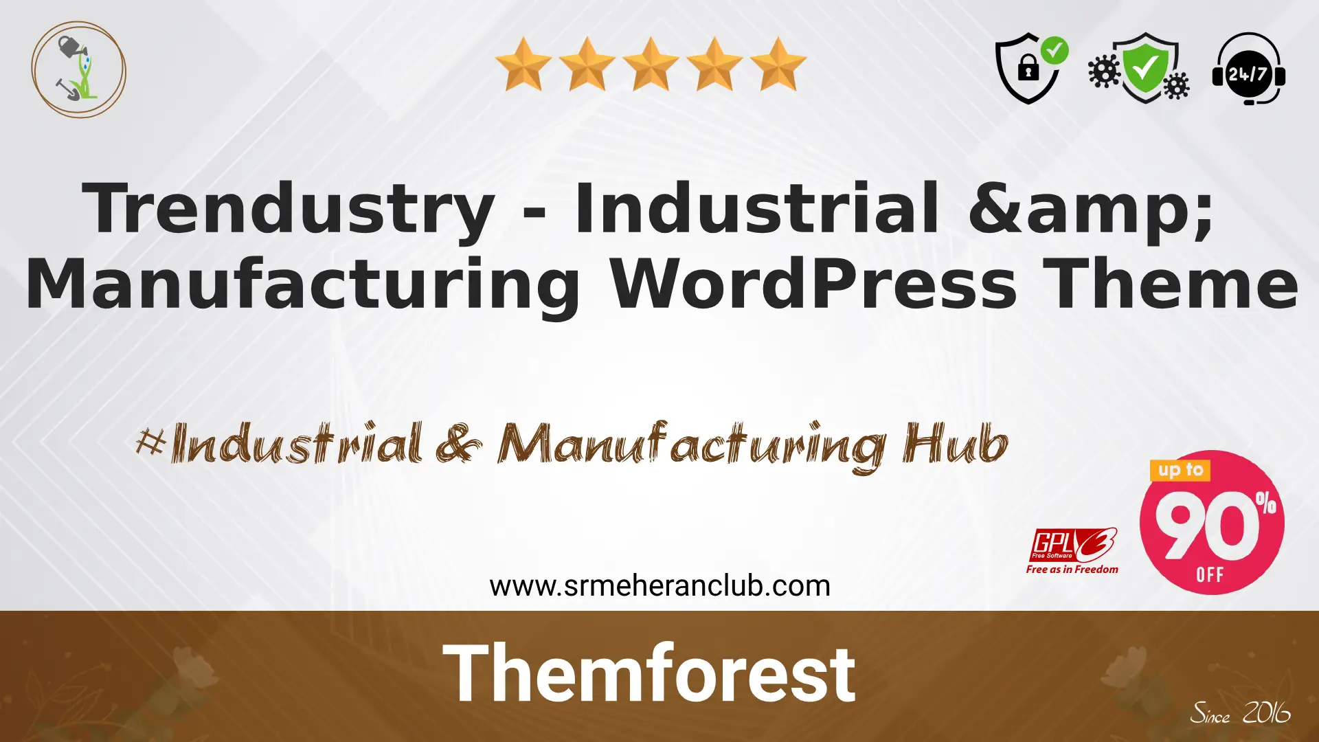 Trendustry – Industrial & Manufacturing WordPress Theme — Theme by Themeforest