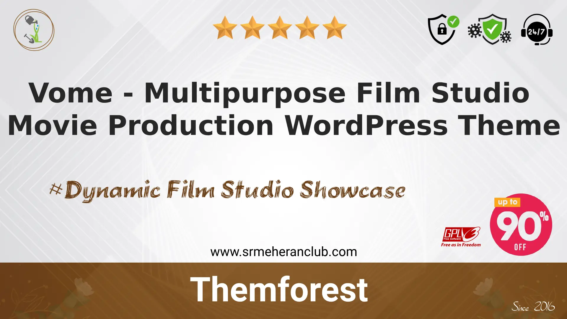 Vome – Multipurpose Film Studio Movie Production WordPress Theme — Theme by Themeforest