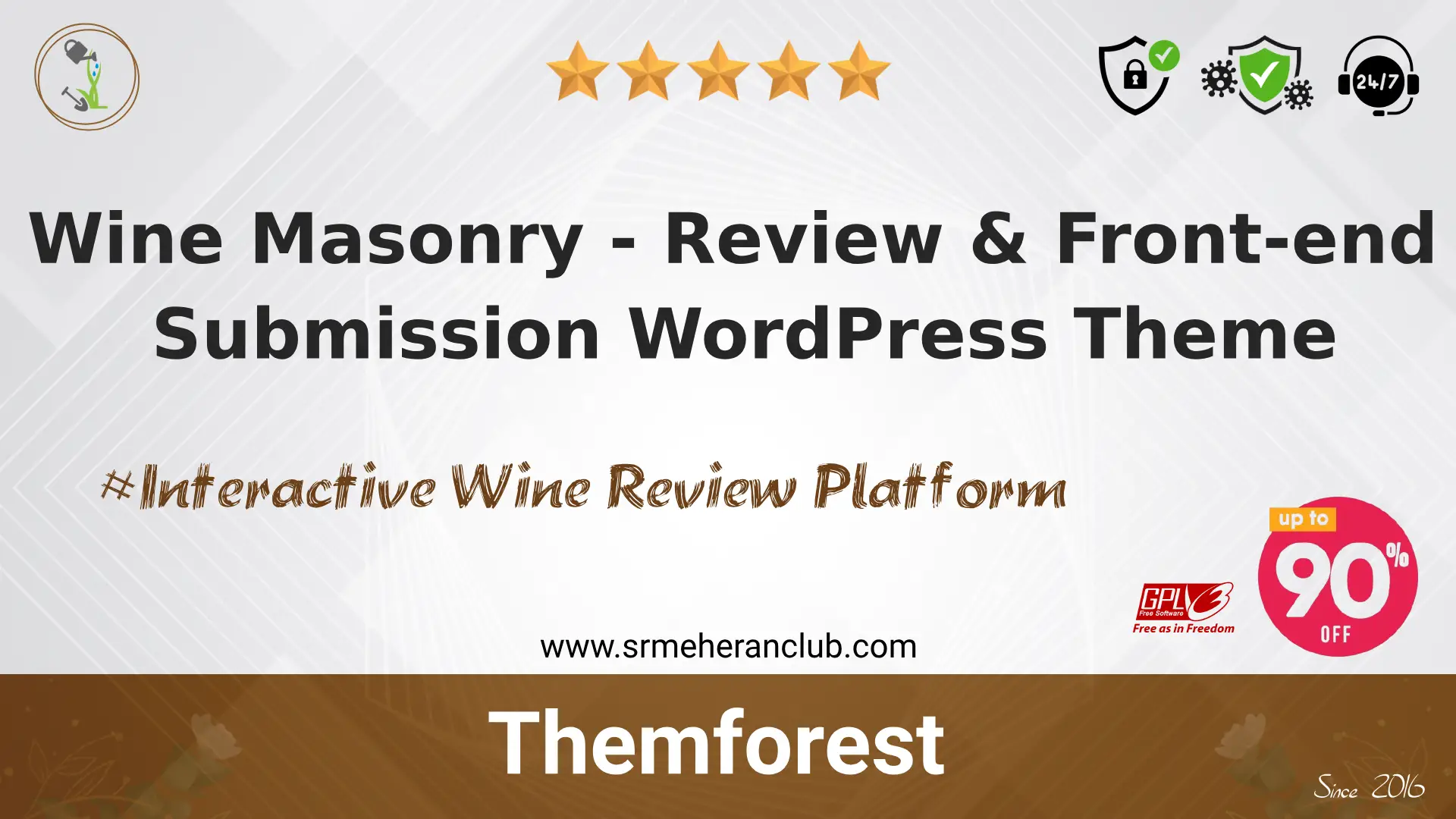 Wine Masonry – Review & Front-end Submission WordPress Theme — Theme by Themeforest