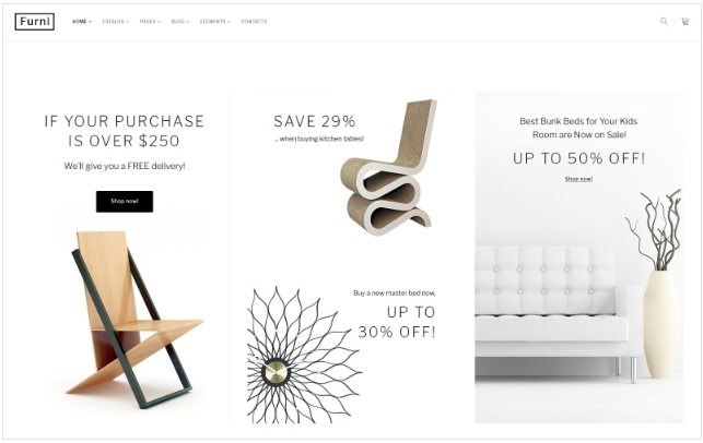 Furni - Furniture Store Multipage Website Template