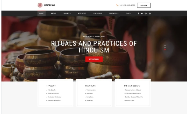 Home Appliance Repair Service Multipage Website Template