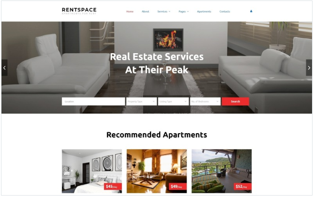 Real Estate Responsive Website Template