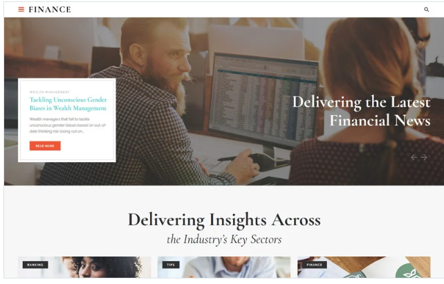 Finance - Financial Adviser Agency Multipage HTML Website Template