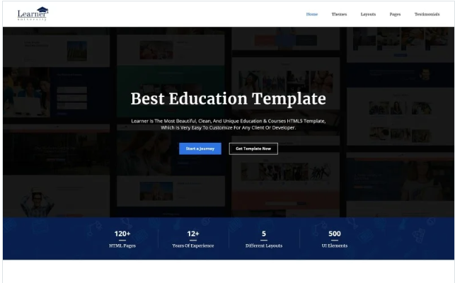 Learner - Education Multipurpose HTML5 Website Template