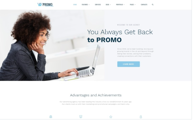 Promo - Advertising Agency Multipage HTML5 Website Template