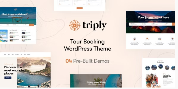 Triply – Tour Booking WordPress Theme 2.4.9