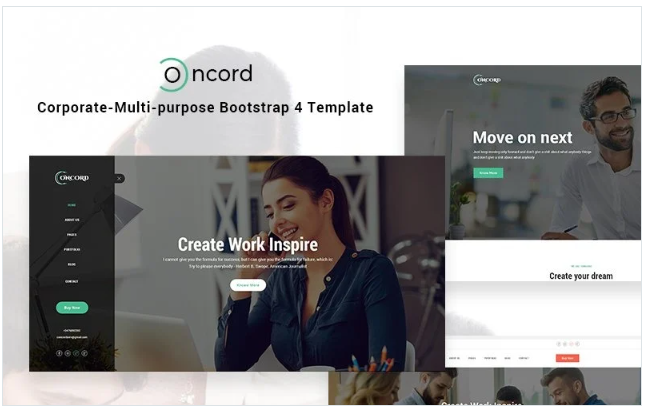 Concord - Multipurpose Website Template