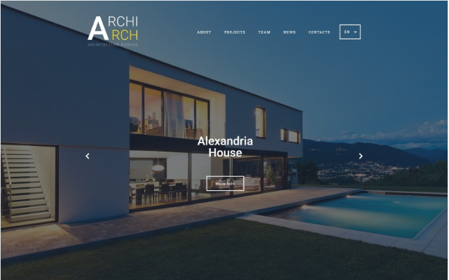 ArchiArch Website Template