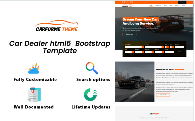 Car For Me Car Dealer HTML5 Bootstrap Website Template