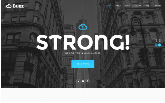 Bank Responsive Website Template