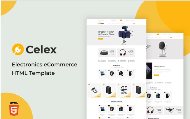 Celex - Electronics eCommerce Website Template