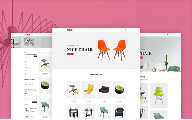 Asbab - eCommerce Website Template