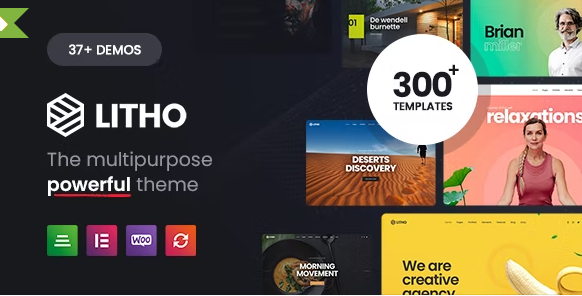 Litho – Multipurpose Elementor WordPress Theme