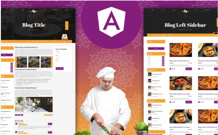 Fattaj – Indian Restaurant Angular Js Template