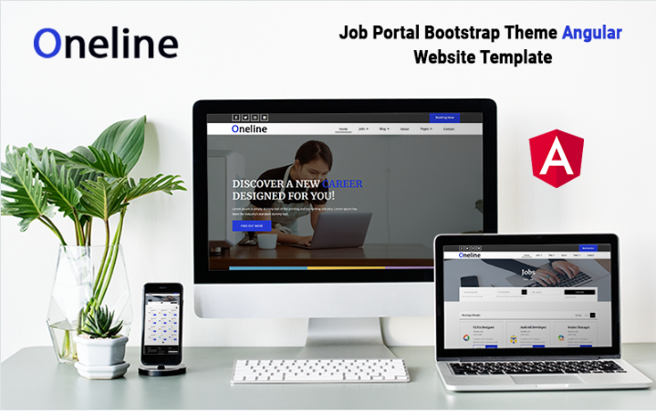 Oneline - Job Portal React Template