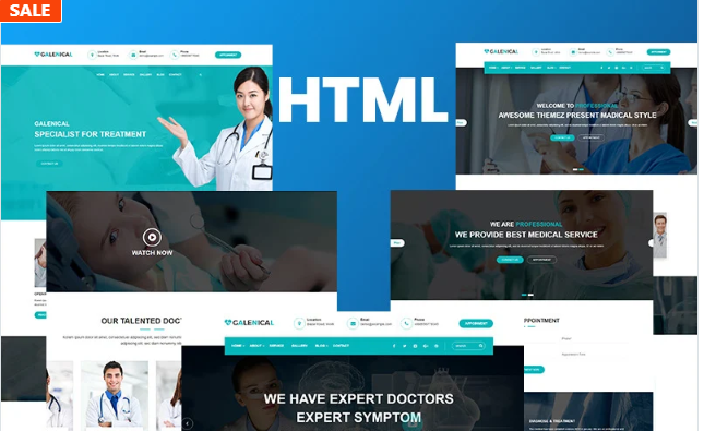 Gmadical - Medical & Health Service HTML5 Website Template