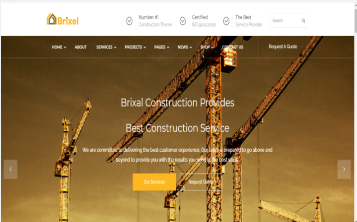 BrixalBuilding - Construction and Building Website Template