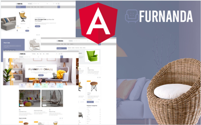 Furnanda - Furniture Shop Angular Website Template