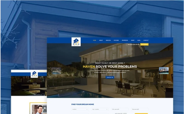 Haven - Real Estate Website Template